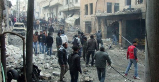 Efrin'deki patlamada 16 yaralı