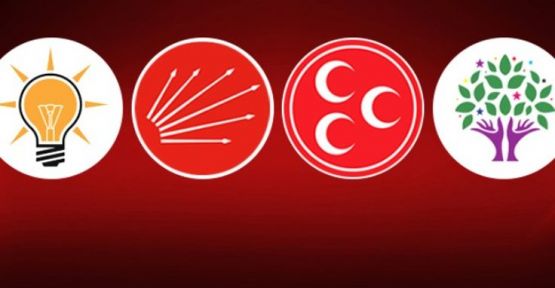 Ekranda AK Parti birinci, HDP sonuncu!