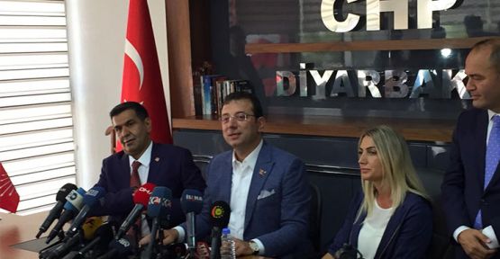 Ekrem İmamoğlu'ndan Diyarbakır'da kayyım eleştirisi: 23 Haziran'ı hatırlatırım