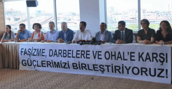 'Emek ve Demokrasi İçin Güç Birliği' 1 Eylül'de alanlara çıkıyor