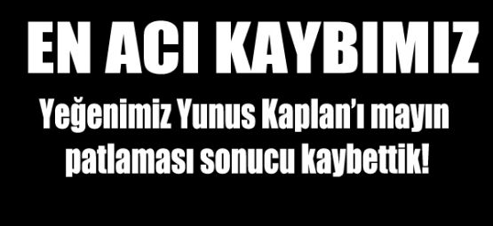 Acı kaybımız: Yeğenimizi mayın patlaması sonucu kaybettik