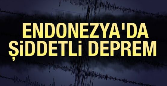 Endonezya'da 6,4 büyüklüğünde deprem