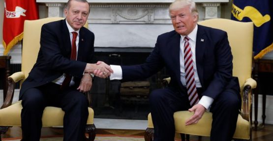 Erdoğan, ABD Başkanı Trump'la görüştü
