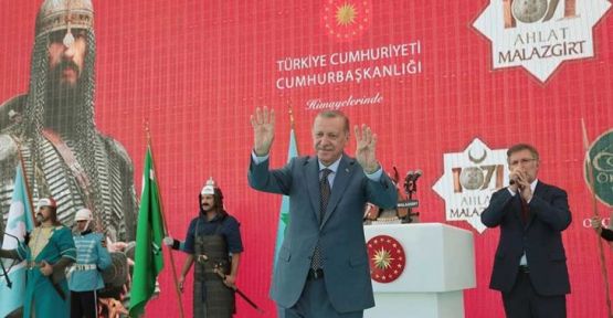 Erdoğan: Ahlat'ta 1071 metrekare Cumhurbaşkanlığı köşkü yapılacak
