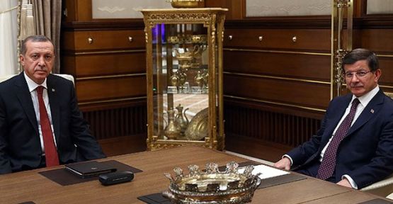 Erdoğan-Davutoğlu görüşmesi başladı