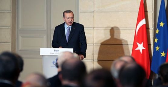 Erdoğan, Fransız gazeteci ile tartıştı: Sen FETÖ ağzıyla konuşuyorsun!