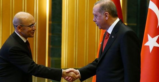 'Erdoğan, Mehmet Şimşek'le görüştü'