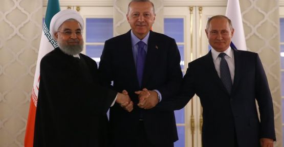 Erdoğan, Ruhani ve Putin Fırat'ın doğusu için üç ayrı mesaj verdi