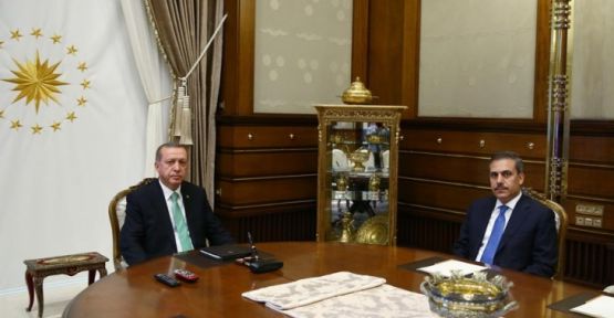 Erdoğan ve Fidan, CIA Başkanı Pompeo ile görüştü