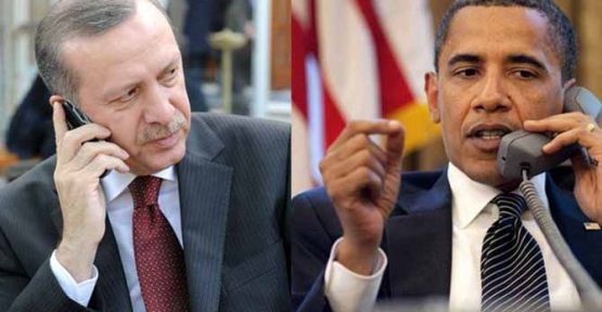 Erdoğan ve Obama telefonda görüştü 