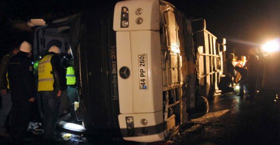 Erdoğan'ı koruyan polisler kaza yaptı: 3 Ölü, 33 yaralı