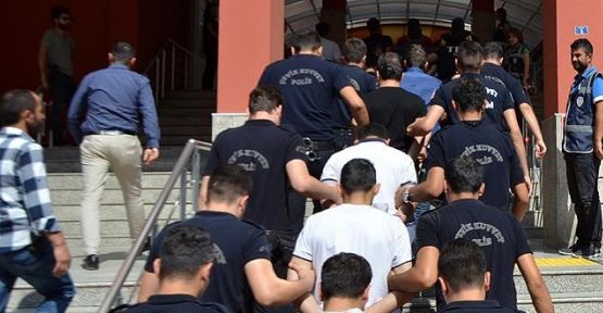 Erzurum'da 15 kişi gözaltına alındı