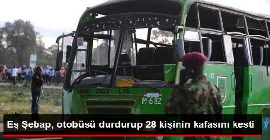 Eş Şebap Militanları, Otobüsü Durdurup 28 Kişiyi Öldürdü
