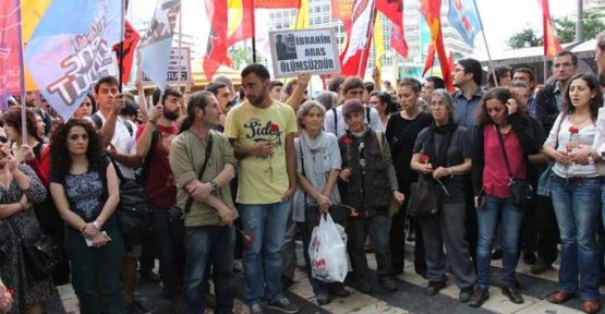 Ethem Sarısülük, vurulduğu yerde anıldı