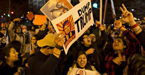 Eylemler Donald Trump'ın seçim mitingini iptal ettirdi