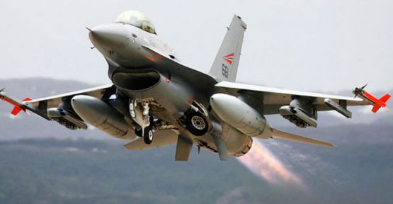 F-16 savaş uçağı bu sefer yaşam kurtarmak için uçtu