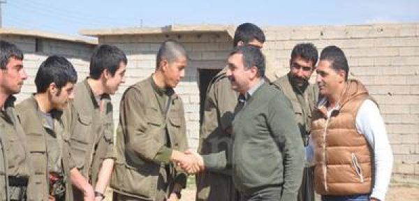 Ferhat Tunç Kerkük'teki gerillaları ziyaret etti