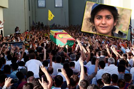 Fırat'ın cenazesi Cizre ve İdil'de kitlesel bir şekilde karşılandı