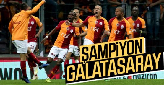 Galatasaray, Başakşehir'i 2-1 yenip şampiyon oldu