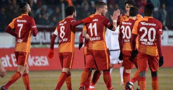 Galatasaray, Elazığ'da farklı kazandı