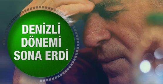 Galatasaray'da Mustafa Denizli dönemi sona erdi
