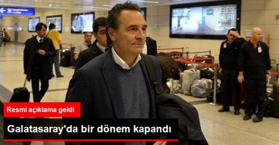 Galatasaray'da, Prandelli Dönemi Kapandı