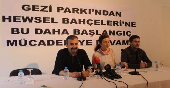 Gezi'den Hevsel'e mücadeleye devam