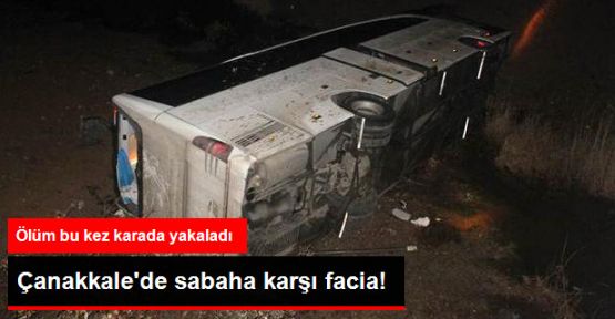 Göçmenleri taşıyan otobüsle otomobil çarpıştı: 4 ölü, 30 yaralı