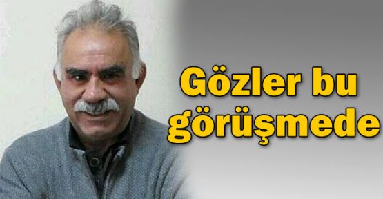Gözler Öcalan görüşmesinde