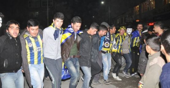 Hakkari'de derbi coşkusu!