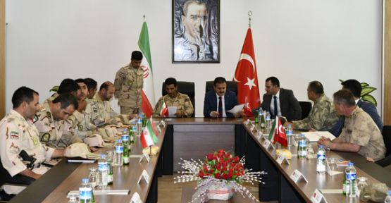 Hakkari'de Türkiye-İran sınır güvenliği toplantısı