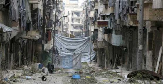 Halep'te şiddetli çatışmalar