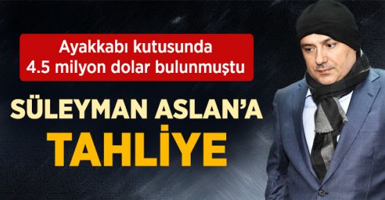 Halkbank Genel Müdürü Süleyman Aslan Tahliye Edildi