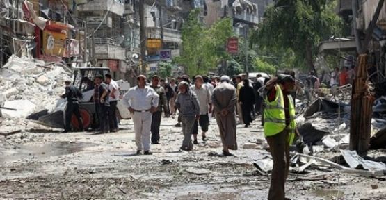 Haseke'de pazar yerine varil bombalı saldırı: 65 ölü