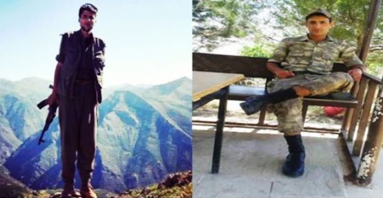 Hayatlarını kaybeden asker ve PKK’linin arkadaş oldukları ortaya çıktı