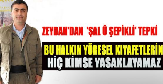 HDP aday adayı Zeydan'dan 'Şal û şepikli' tepki