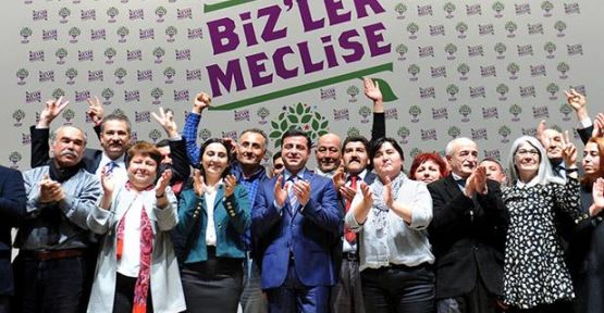 HDP birçok merkezde adaylarını halka tanıttı
