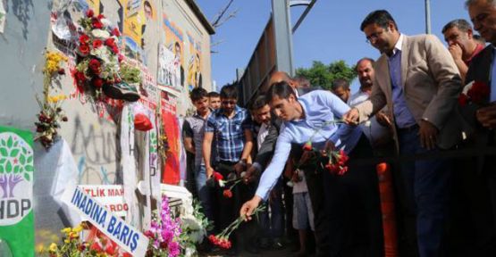 HDP, Diyarbakır zaferini saldırıda yaşamını yitirenlere adadı
