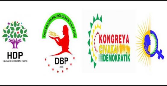 HDP, DTK, KJA ve DBP heyeti Çin'e gidecek
