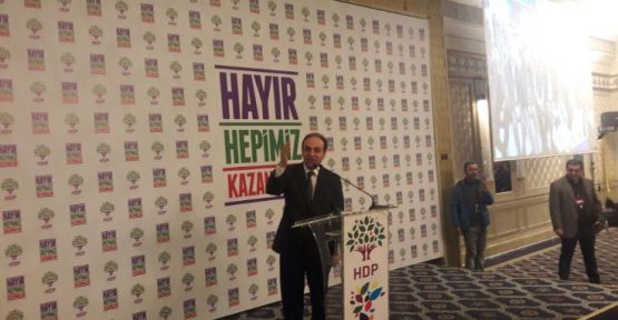 HDP, Edirne'den Hakkari'ye 'Hayır'ı anlatacak