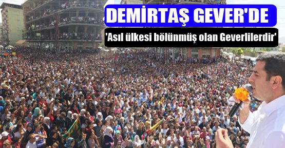 Demirtaş: 'Vatan değil Saray savunması yapılıyor'