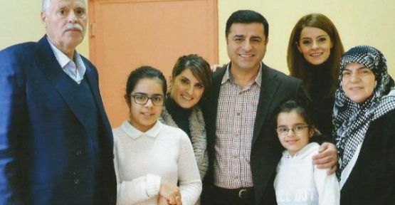 HDP Eş Genel Başkanı Selahattin Demirtaş'a aile ziyareti