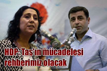 HDP Eş Genel Başkanları: Yeni Yaşam mücadelemizi yükseltelim