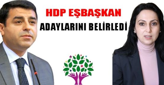 HDP eşbaşkan adaylarını belirledi