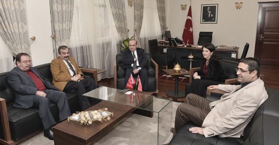 HDP Heyeti, Akdoğan ile görüştü