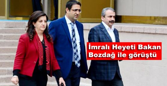 HDP Heyeti Bozdağ ile görüştü