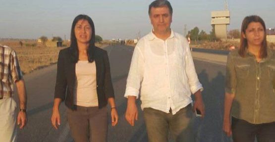 HDP heyeti Cizre'ye yürüyerek gidiyor