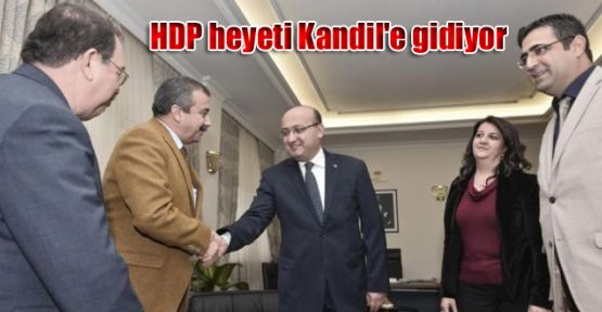 HDP heyeti Kandil'e gidiyor
