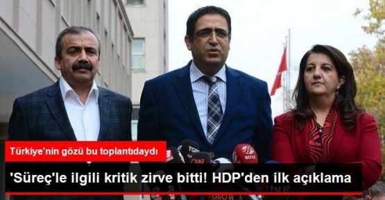 HDP heyetinden çözüm süreci açıklaması