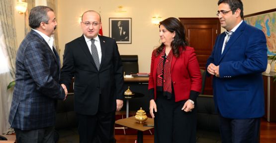 HDP İmralı heyeti Akdoğan ile görüştü